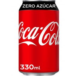 Coca Cola Zero Lata 33 CL (Pack 24 und)