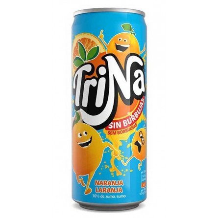 Trina Naranja Lata 33 CL (Pack 24 und)